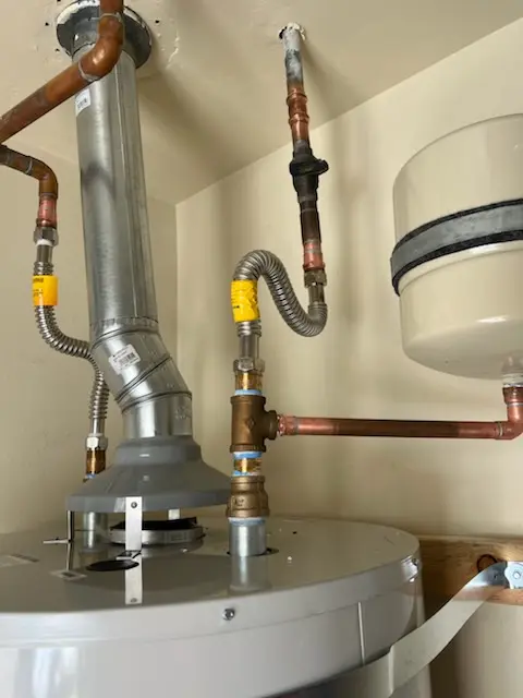 Water heater installation and plumbing repair in Cataldo